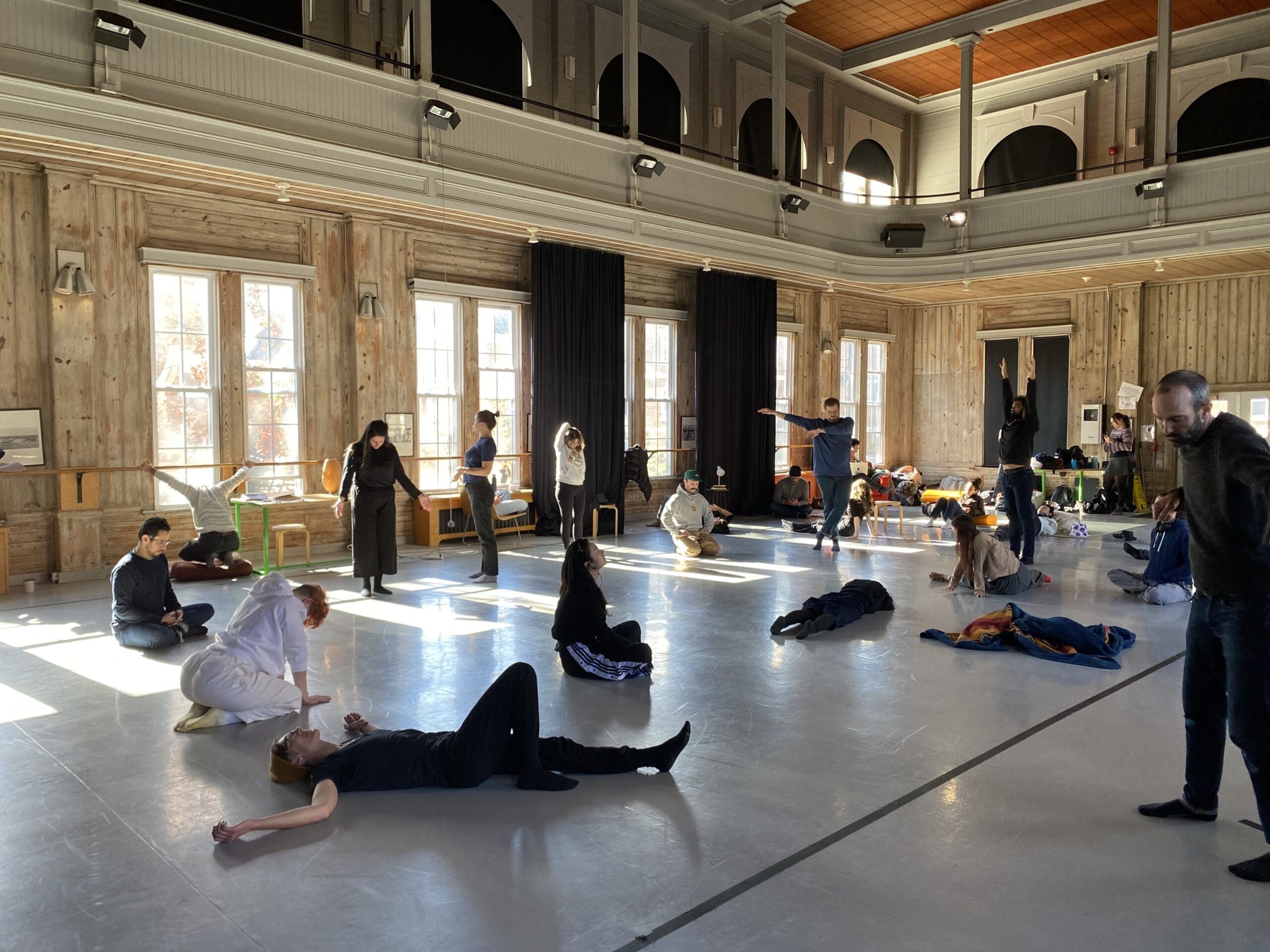 Participants during New Moving Futures workshop