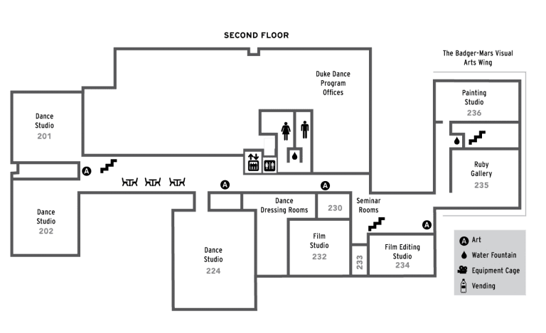 Rubenstein Arts Center - 2nd Floor