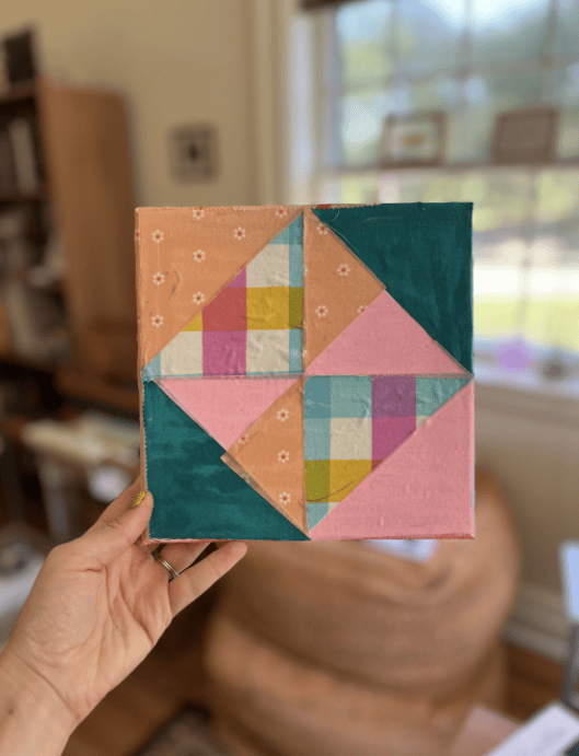 We the People: Fabric Collage
